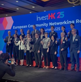 Farosped partecipa alla European Networking Reception 2025 a Hong Kong