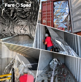 Coperte termiche per spedizioni alimentari: come proteggere la merce durante il trasporto